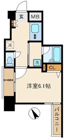 ジョイシティ蔵前の物件間取画像